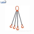 G80 Four Legs Lifting Chain Slings with Hook